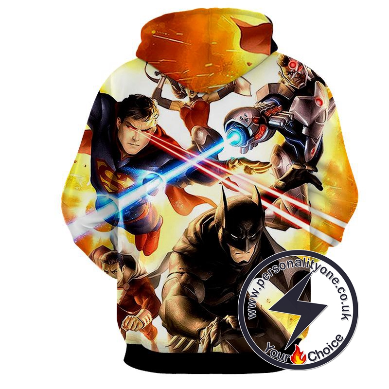Justice League - Justice League 3D - Justice League Hoodies